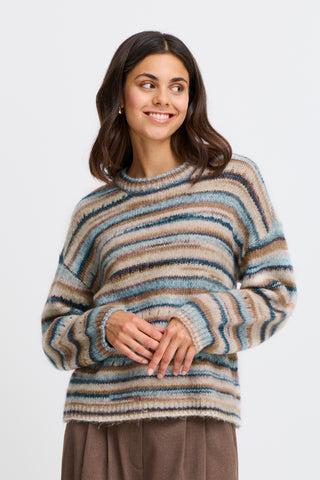 Fransa Manny Stripe Jumper