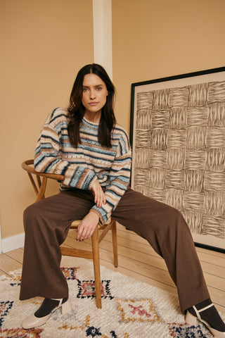 Fransa Manny Stripe Jumper