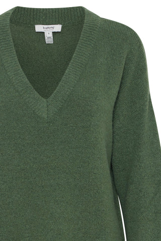 B Young Mirelle V Neck Jumper