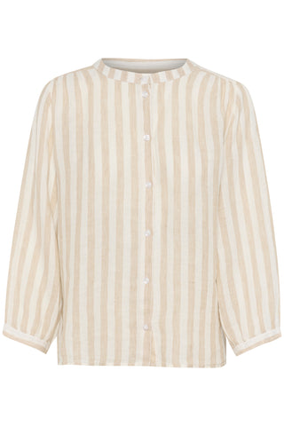 Part Two Persilles Striped Linen Shirt