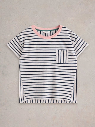 White Stuff Dani Short Sleeve Striped Tee