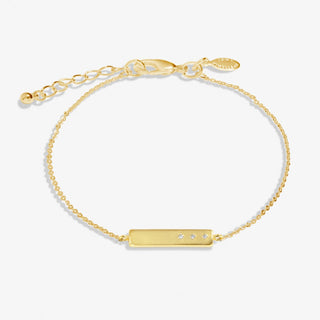 Joma Jewellery 7727 Gold Plated Bar Bracelet