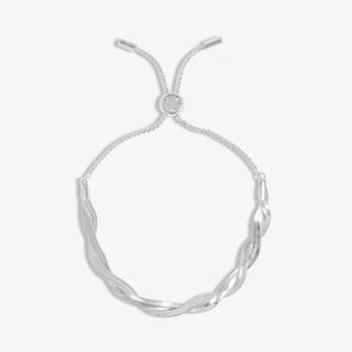 Joma Jewellery 7892 Silver Plated Snake Chain Bracelet