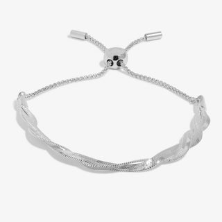 Joma Jewellery 7892 Silver Plated Snake Chain Bracelet