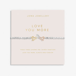 Joma Jewellery 8289 Love You More Bracelet