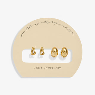 Joma Jewellery 8474 Soul Shine Stacked Statement Earrings