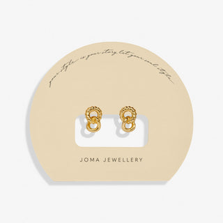 Joma Jewellery 8479 Soul Shine Linked Ring Earrings