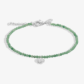 Joma Jewellery 8595 Mini Charms Aventurine Clover Bracelet