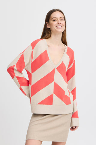 B Young Orla Geometric Jumper