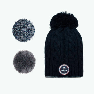 Cabaia Creamy Gin Interchangeable Bobble Hat in a Tin