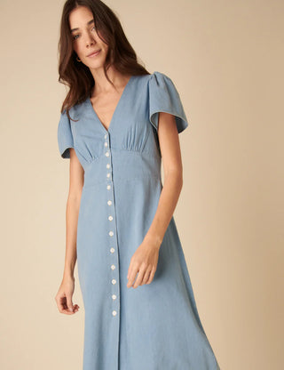 Nobody's Child Rosie Midi Denim Dress