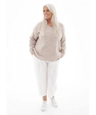 Dreams Soft Knit V Neck Jumper