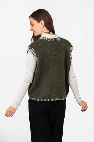 MSH Knitted Molly Waistcoat