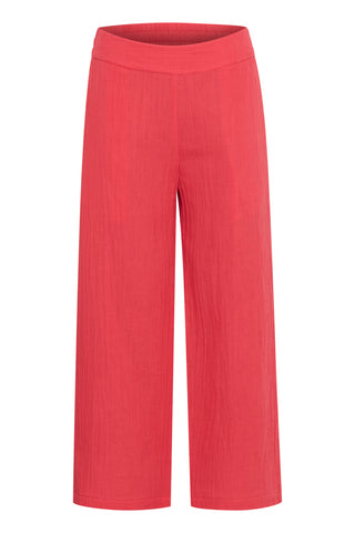 Fransa Manua Wide Leg Cropped Trousers