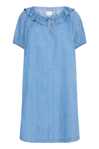 Ichi Barcy Light Denim Dress