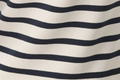 Navy and White Stripe